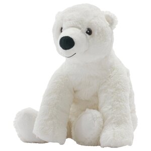 SNUTTIG Plush білий білий ведмідь 29 см