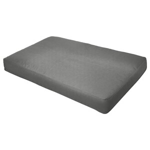 FRÖSÖN Чохол на подушку сидіння, темно-сірий відкритий, 124x62 см