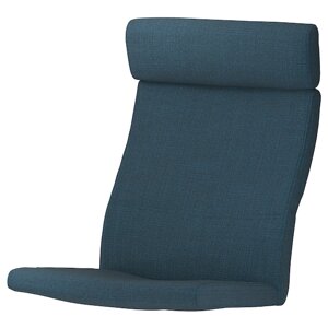 Подушка на крісло POÄNG, темно-синій Hillared