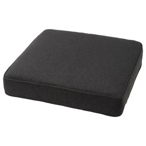 JÄRPÖN Чохол на подушку сидіння, зовнішній антрацит, 62x62 см