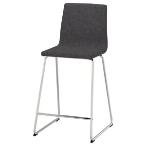 LILLÅNÄS Барний стілець, хром/Гуннаред темно-сірий, 63 см