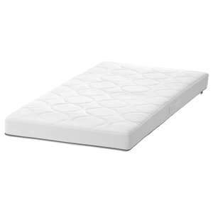 JÄTTETRÖTT Пружинний матрац для ліжечка, білий, 60x120x11 см