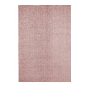 KNARDRUP Килим, низький ворс, блідо-рожевий, 133х195 см