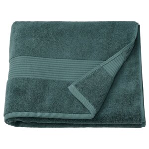 FREDRIKSJÖN Банний рушник, сіро-бірюзовий, 70x140 см