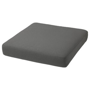 FRÖSÖN Чохол на подушку сидіння зовнішній темно-сірий 62х62 см