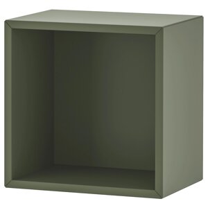 ЕКЕТ Навісна шафа, сіро-зелений, 35х25х35 см
