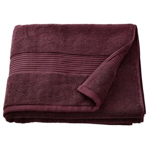 FREDRIKSJÖN Банний рушник, темно-червоний, 70x140 см