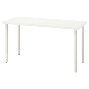 LAGKAPTEN / OLOV Письмовий стіл, білий, 140x60 см