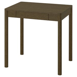 Письмовий стіл TONSTAD, дубовий шпон коричневий, 75х60 см