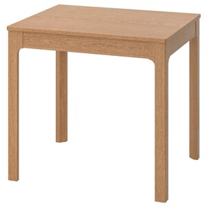 ЕКЕДАЛЕН Розкладний стіл, дуб, 80/120х70 см