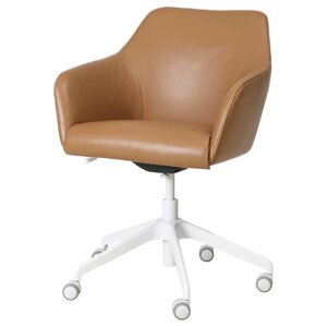 TOSSBERG / LÅNGFJÄLL Конференц-крісло, Grann світло-коричневий/білий