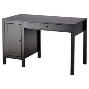ХЕМНЕС Письмовий стіл, чорно-коричневий, 120х55 см