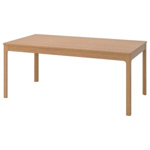 ЕКЕДАЛЕН Розкладний стіл, дуб, 180/240х90 см