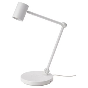 NYMÅNE Акумуляторна настільна лампа індукційний, білий