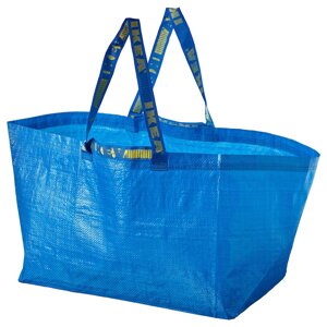 FRAKTA Велика сумка, синя, 55х37х35 см/71 л