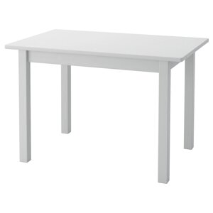 СУНДВІК Дитячий стіл, сірий, 76х50 см