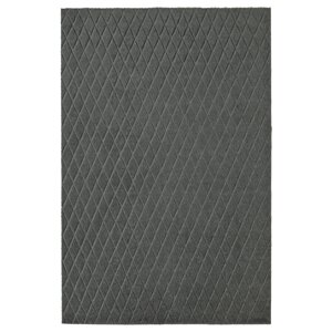 ÖSTERILD Придверний килимок, темно-сірий, 60x90 см