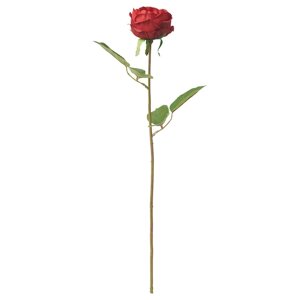 SMYCKA Штучна квітка кімнатна/вулична/Троянда червона 52см