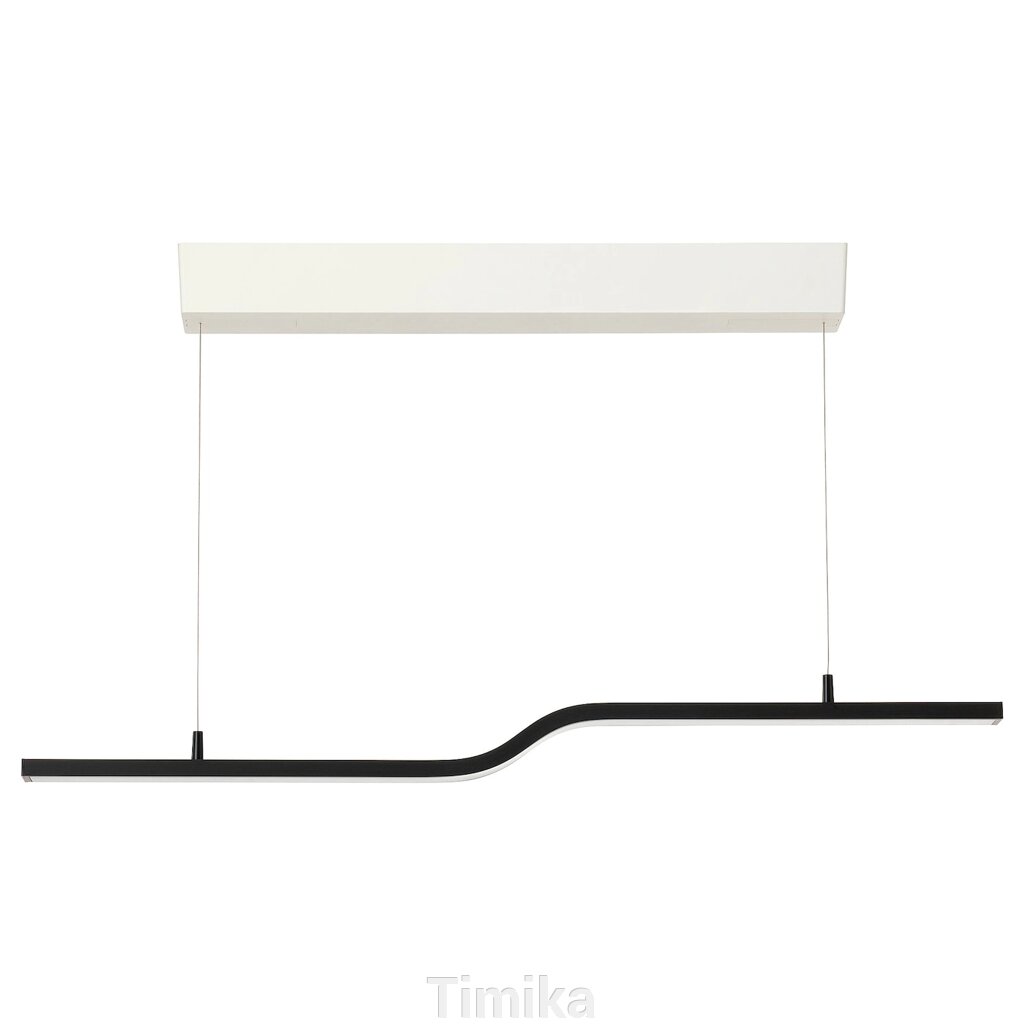 Підвісний світлодіодний світильник PILSKOTT, smart black, 97 см від компанії Timika - фото 1