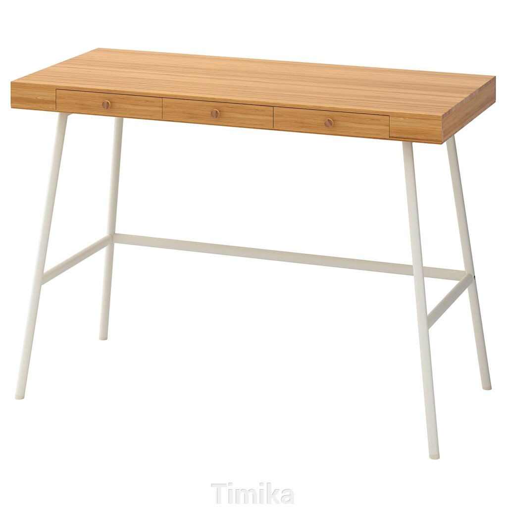 Письмовий стіл LILLÅSEN, бамбук, 102x49 см від компанії Timika - фото 1