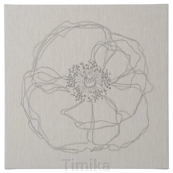 PJÄTTERYD Картина, квітковий малюнок, 56x56 см від компанії Timika - фото 1