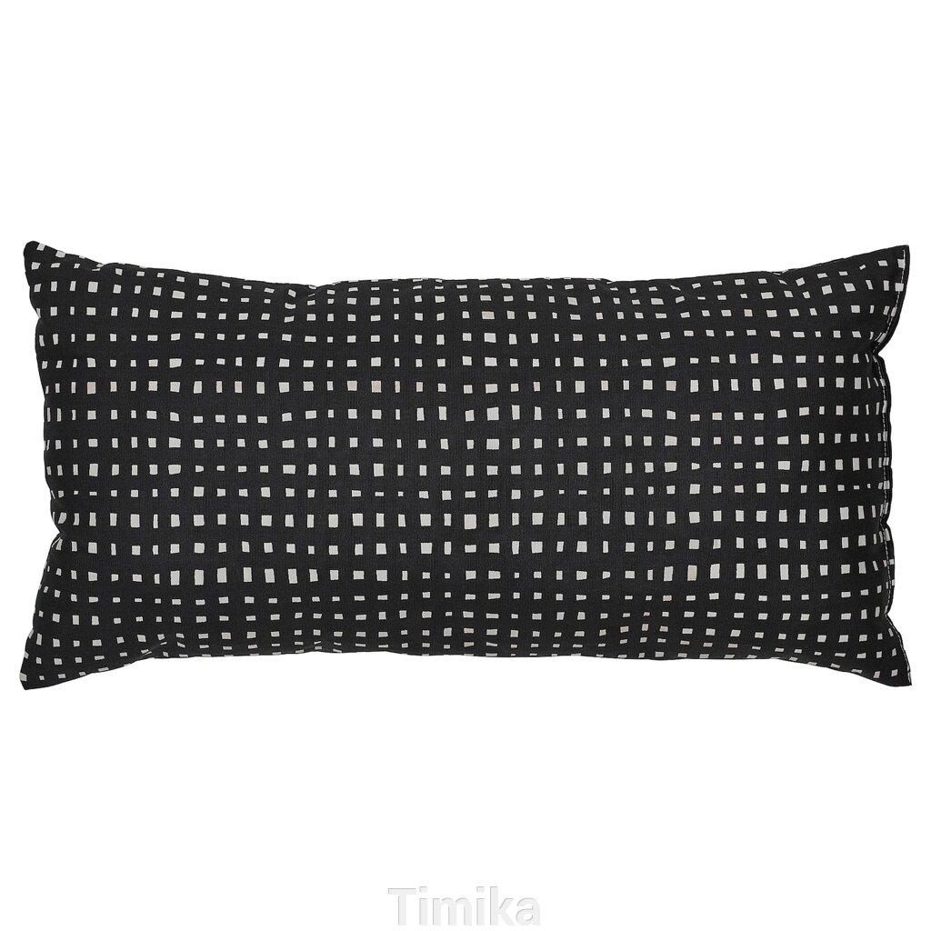 Подушка SANDMOTT, чорний/білий, 30x58 см від компанії Timika - фото 1