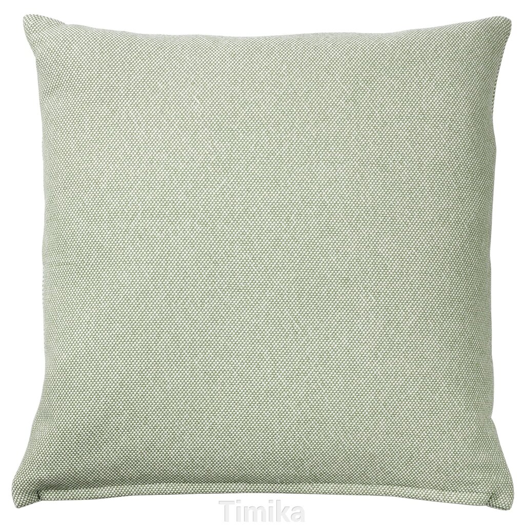 Подушка SANDTRAV, сіро-зелений/білий, 45х45 см від компанії Timika - фото 1
