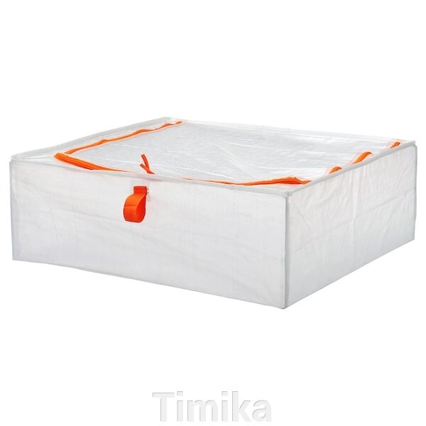 PÄRKLA Ящик для зберігання одягу/постільної білизни, 55x49x19 см від компанії Timika - фото 1