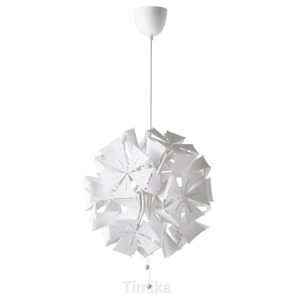 RAMSELE Підвісний світильник, геометричний/білий, 43 см від компанії Timika - фото 1
