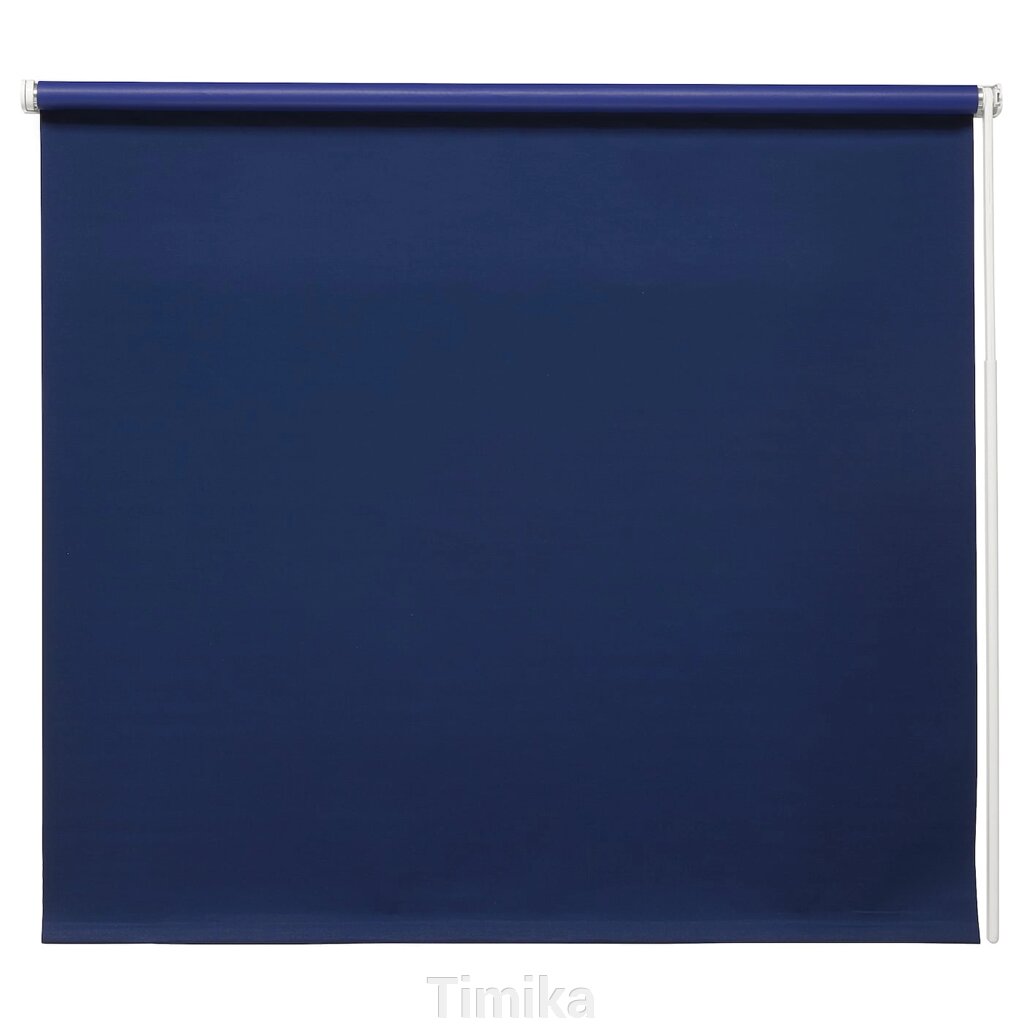 Рулонна штора FRIDANS Blackout, синя, 100х195 см від компанії Timika - фото 1