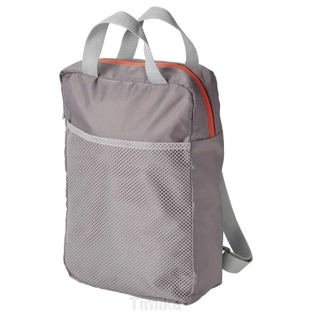 Рюкзак PIVRING, світло-сірий, 24x8x34 см/9 л від компанії Timika - фото 1