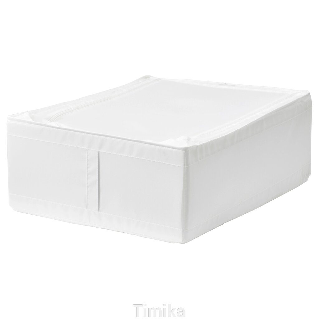 SKUBB Ящик для одягу/постільної білизни, білий, 44x55x19 см від компанії Timika - фото 1
