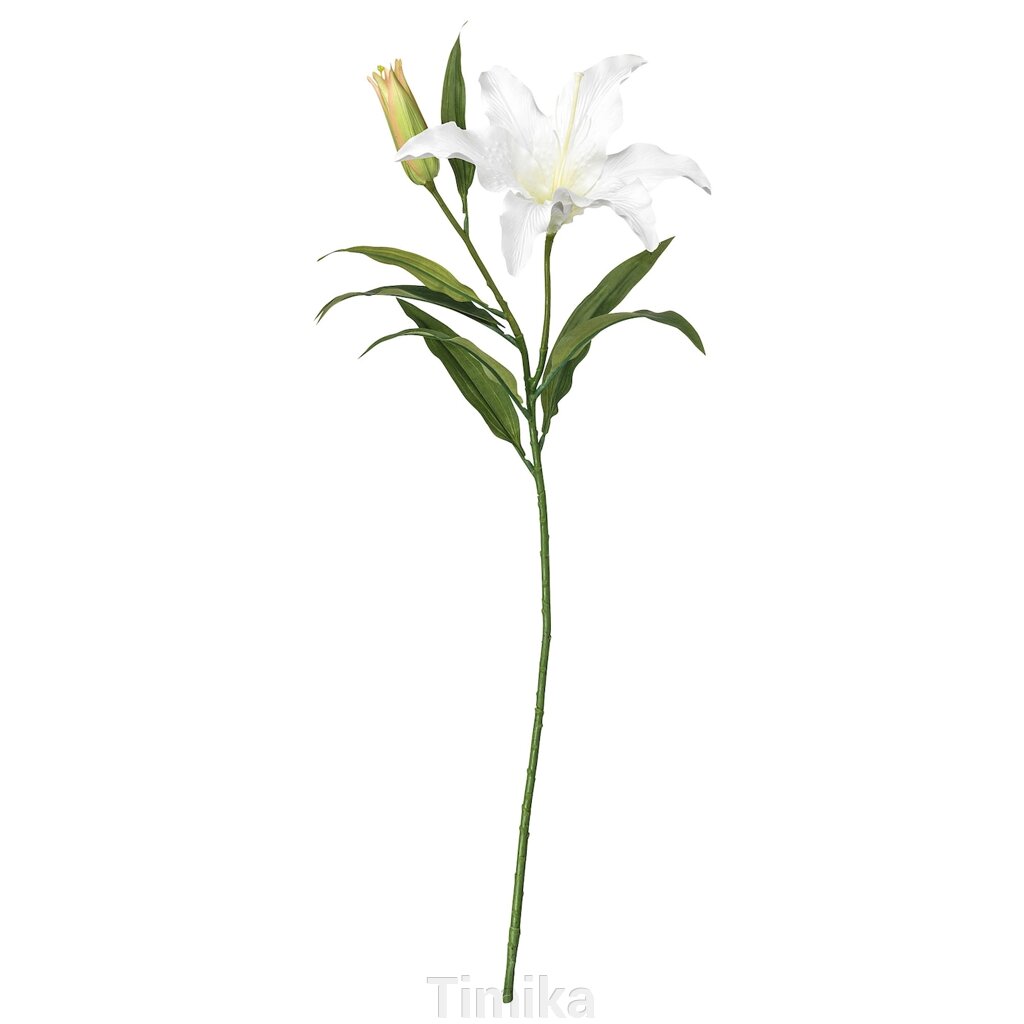 SMYCKA Штучна квітка, лілія/біла, 85 см від компанії Timika - фото 1