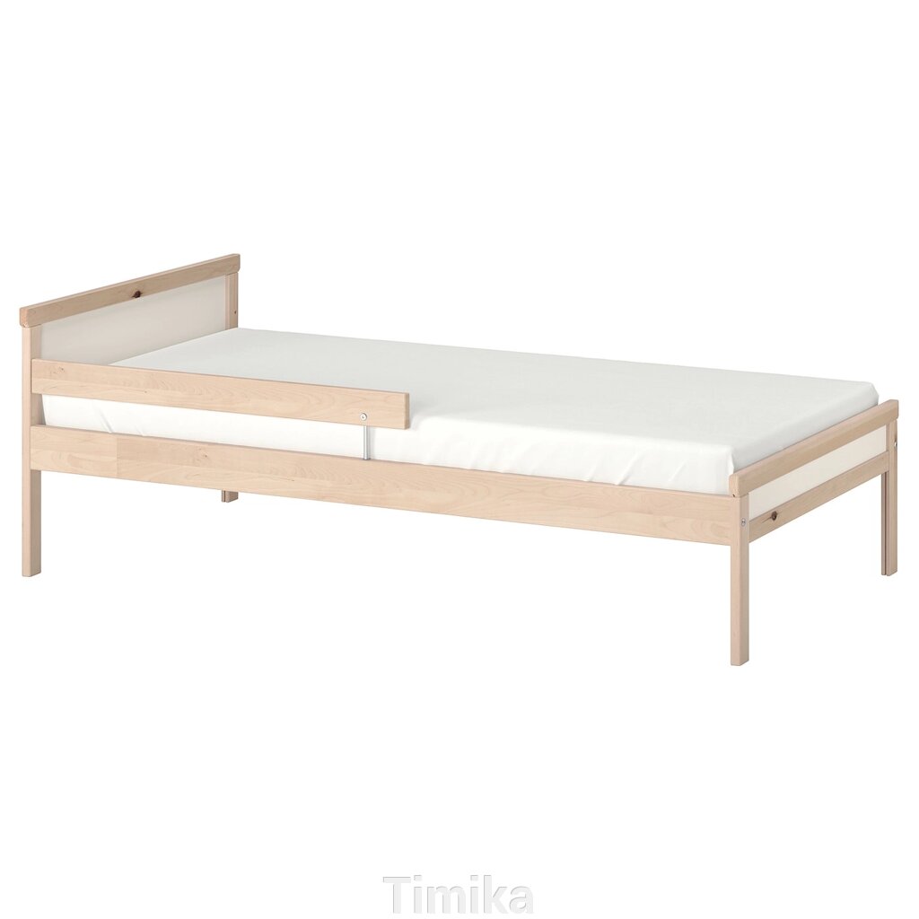 СНІГЛАР Каркас ліжка з рейковим дном, бук, 70х160 см від компанії Timika - фото 1