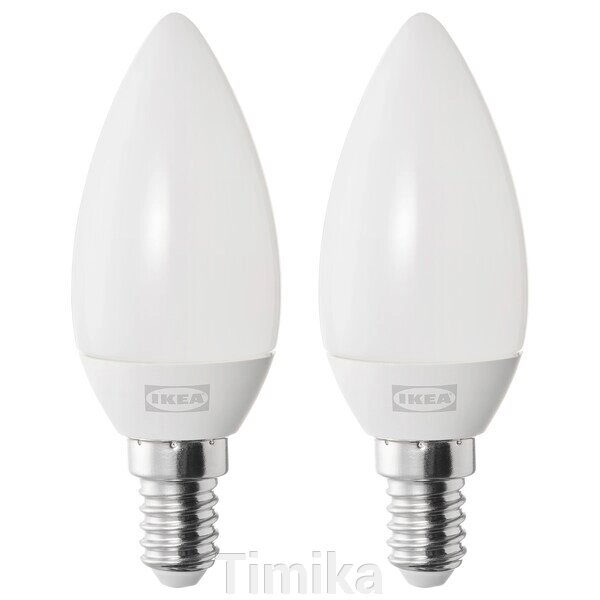 SOLHETTA E14 LED лампа 250 люмен, люстра/опал білий від компанії Timika - фото 1