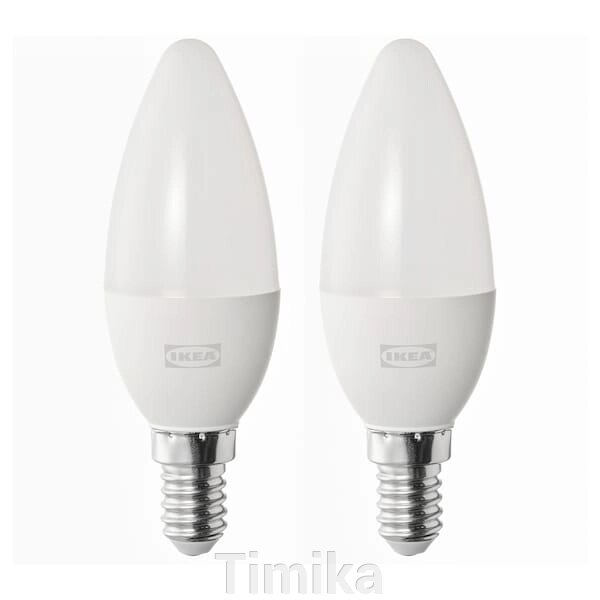 SOLHETTA E14 LED лампа 470 люмен, люстра/опал білий від компанії Timika - фото 1