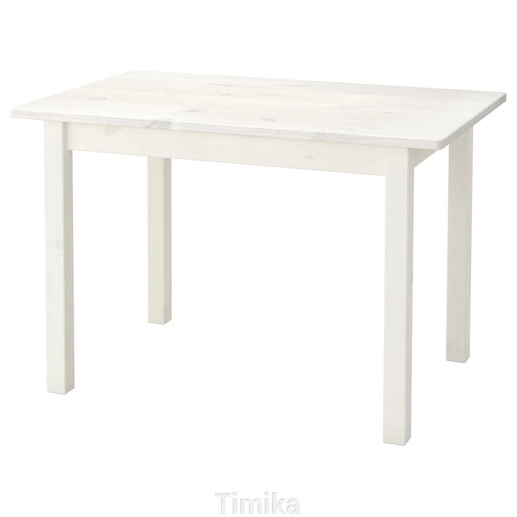 СУНДВІК Дитячий стіл, білий, 76х50 см від компанії Timika - фото 1