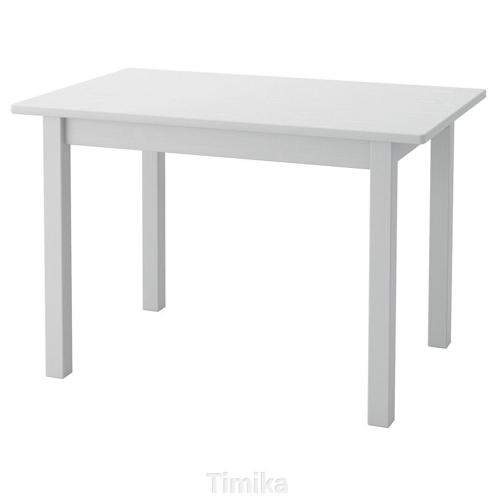 СУНДВІК Дитячий стіл, сірий, 76х50 см від компанії Timika - фото 1