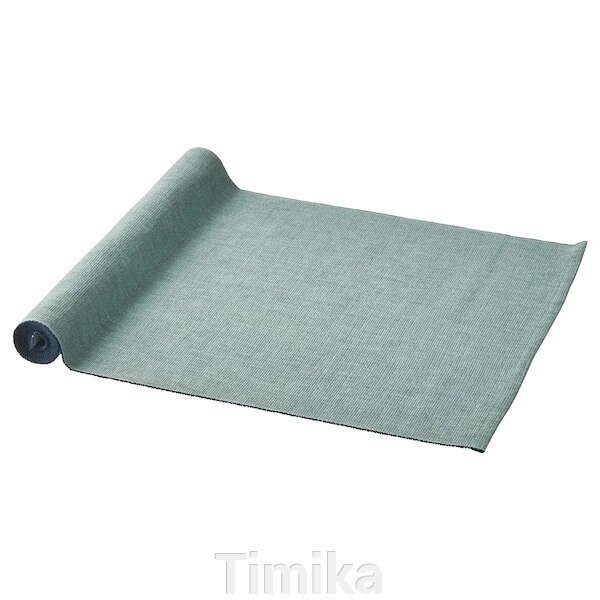 SVARTSENAP Настільна доріжка, зелено-блакитна, 35x130 см від компанії Timika - фото 1