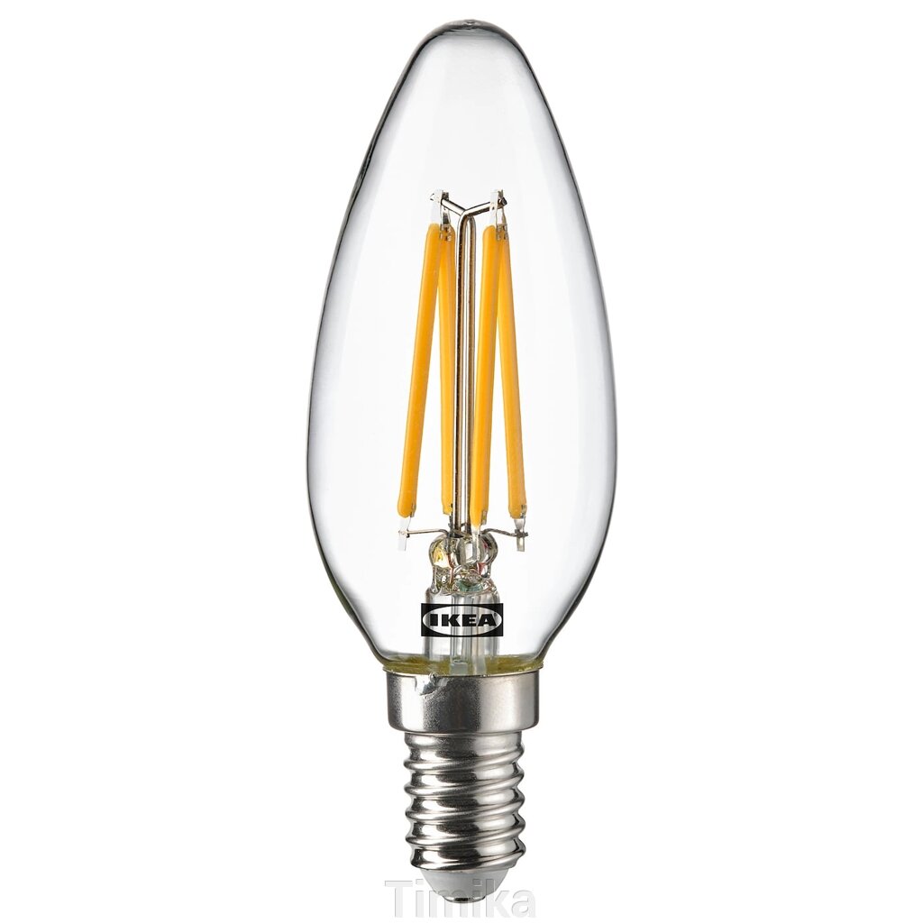 Світлодіодна лампа SOLHETTA E14 250 люмен, люстра/прозора від компанії Timika - фото 1