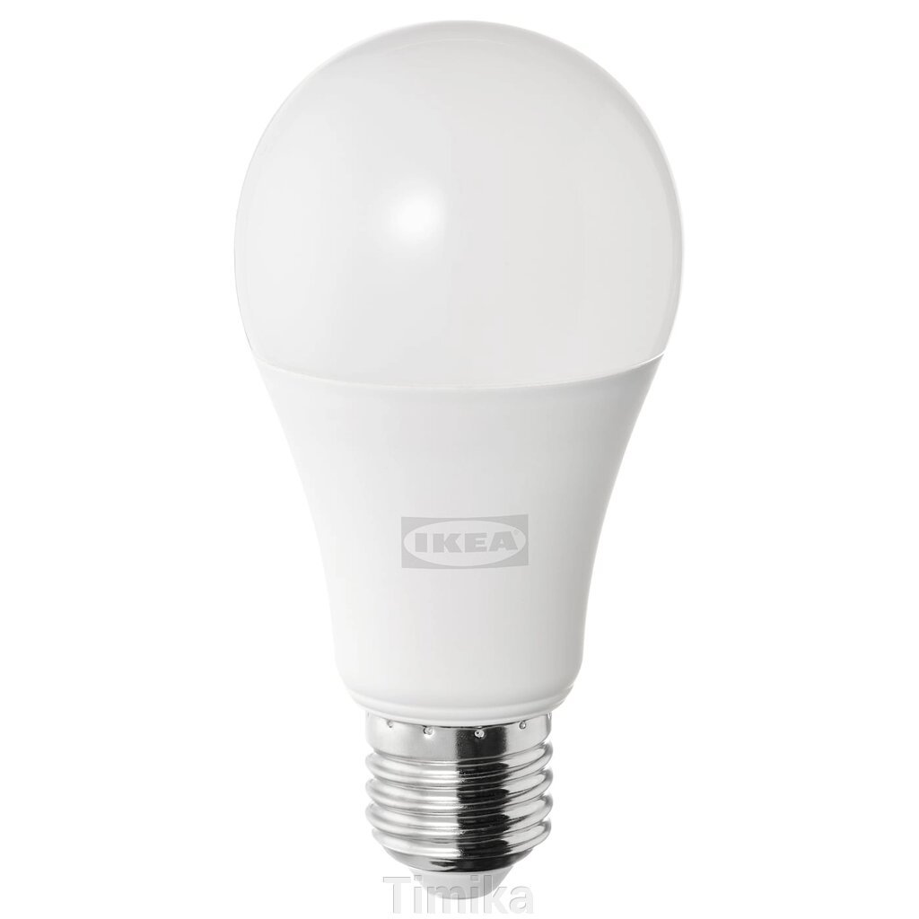 Світлодіодна лампа SOLHETTA E27 1521 люмен, регульована/біла опалова куля від компанії Timika - фото 1