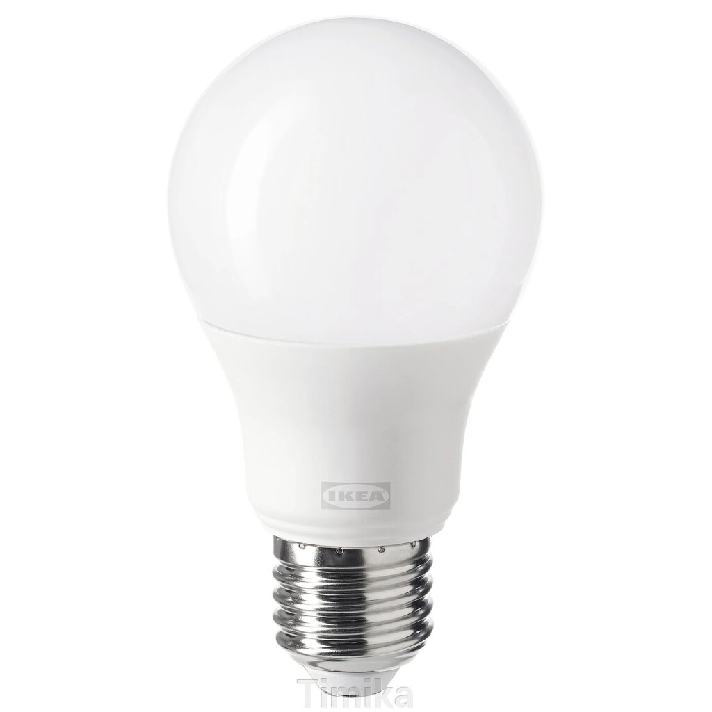 Світлодіодна лампа TRÅDFRI E27 806 люмен, розумний бездротовий диммований/теплий білий глобус від компанії Timika - фото 1