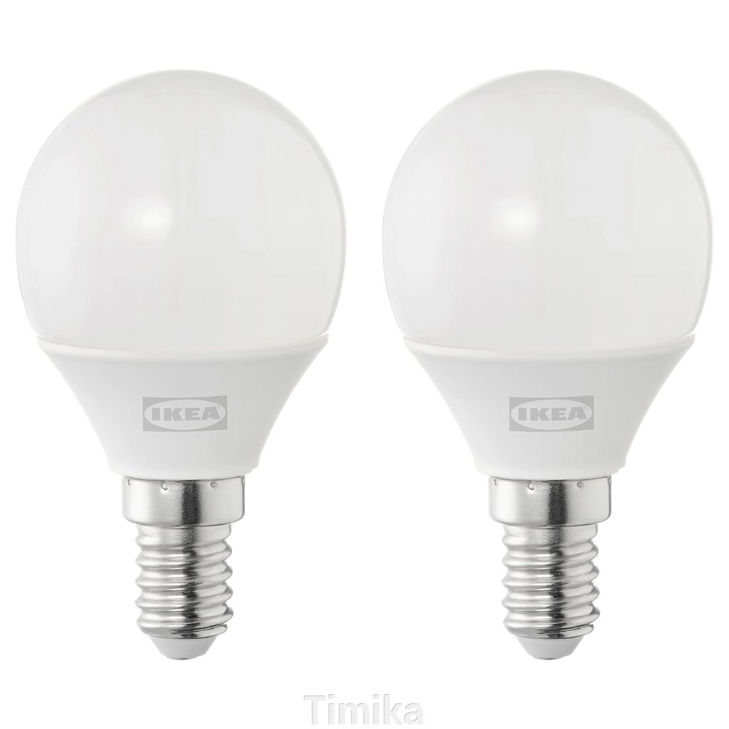 Світлодіодна лампочка SOLHETTA E14 250 люмен, опаловий куля білого кольору від компанії Timika - фото 1