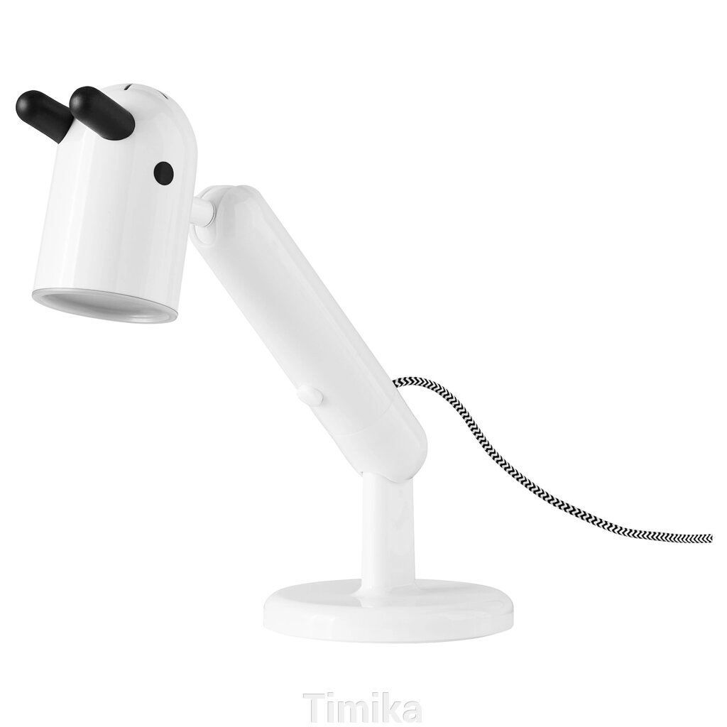 Світлодіодна настільна лампа KRUX, біла від компанії Timika - фото 1