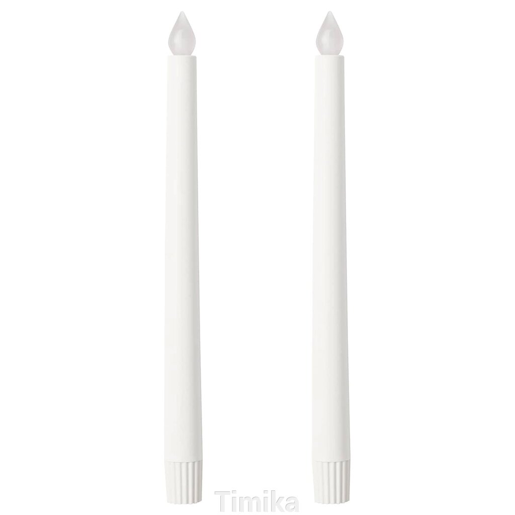 Світлодіодна свічка ÄDELLÖVTRÄD, біла/кімнатна, 28 см від компанії Timika - фото 1
