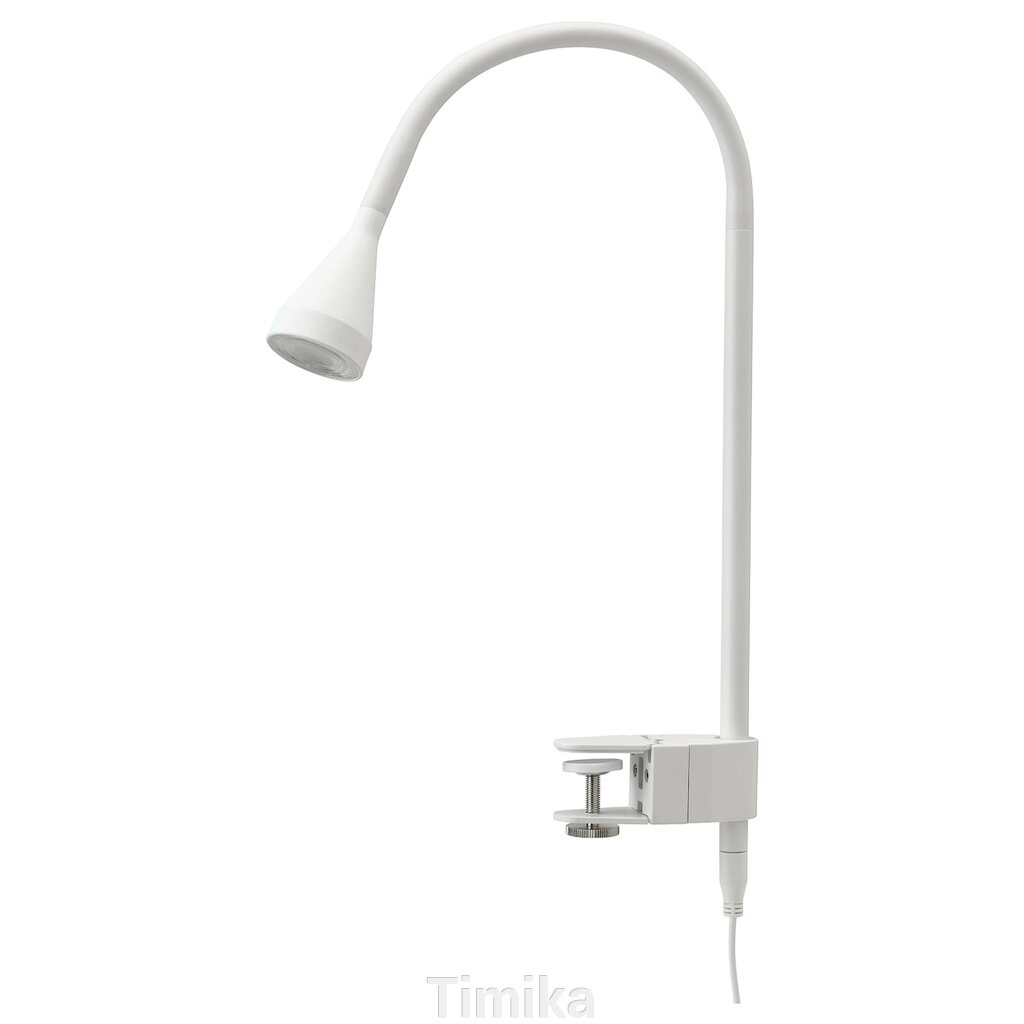 Світлодіодний прожектор NÄVLINGE з фіксатором, настінний, білий від компанії Timika - фото 1
