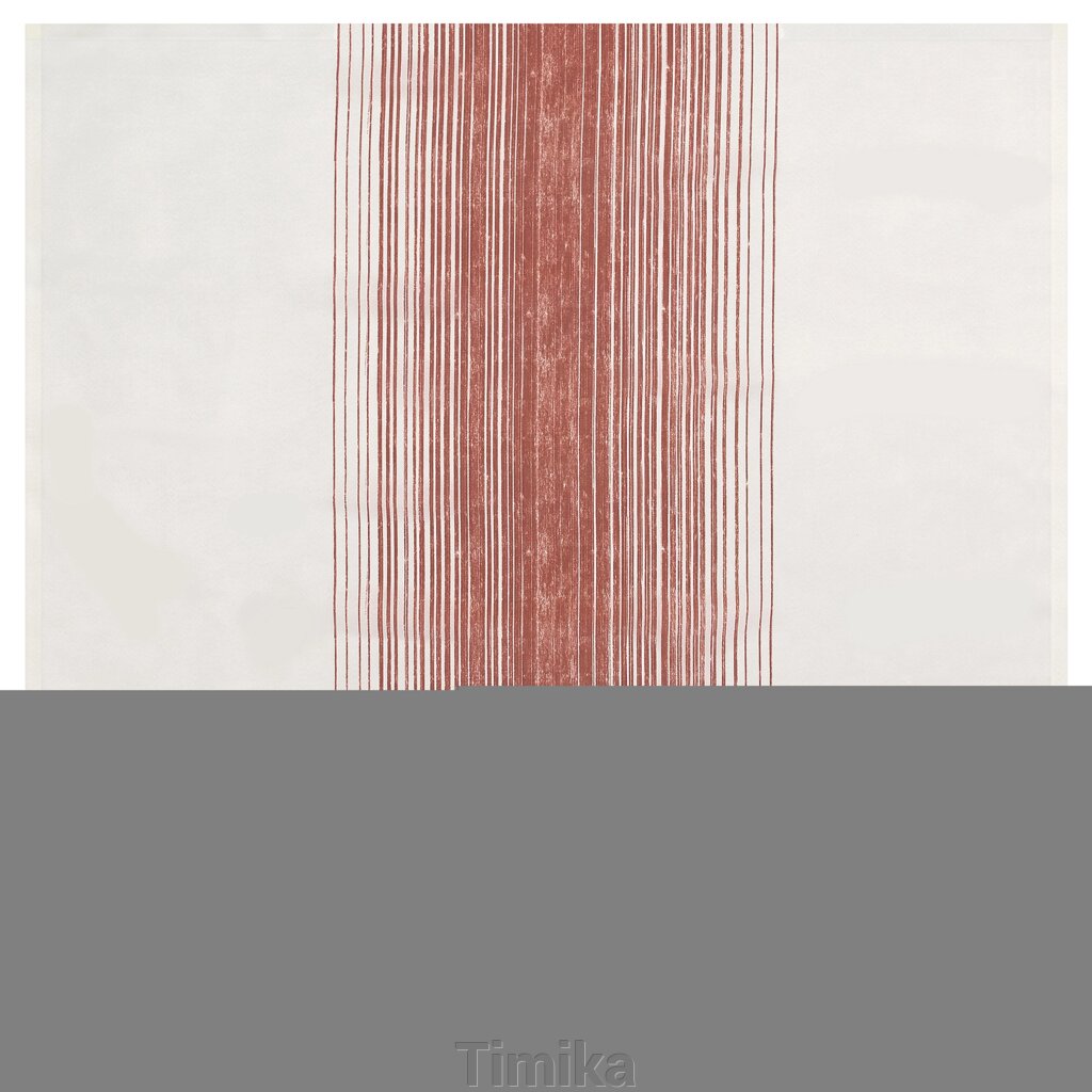 TAGGSIMPA Скатертина, білий/червоний, 145х145 см від компанії Timika - фото 1