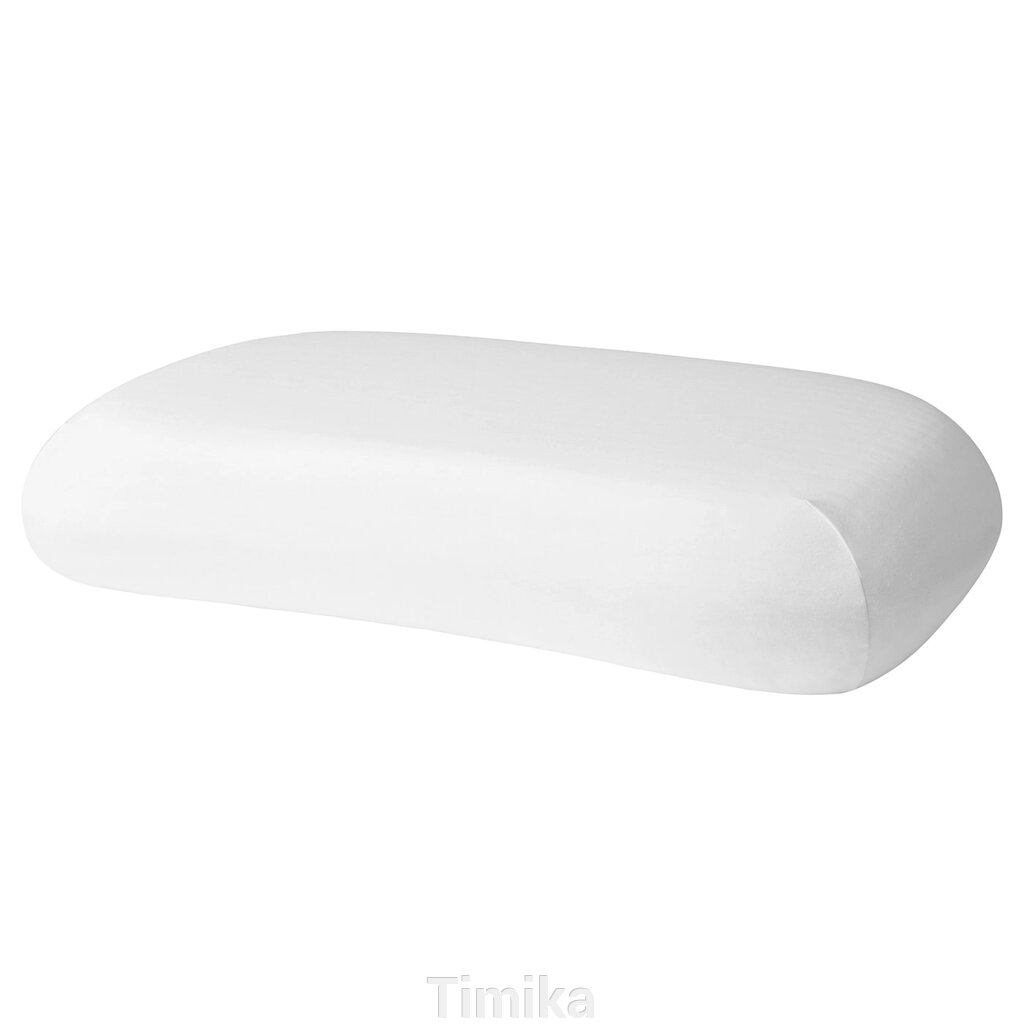 TÖCKENFLY Ергономічна наволочка, біла, 29x43 см від компанії Timika - фото 1