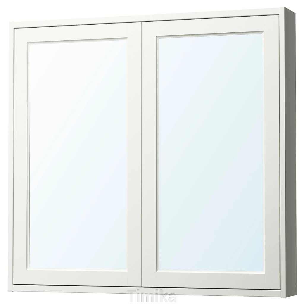 TÄNNFORSEN Дзеркальна шафа/дверцята, білий, 100x15x95 см від компанії Timika - фото 1