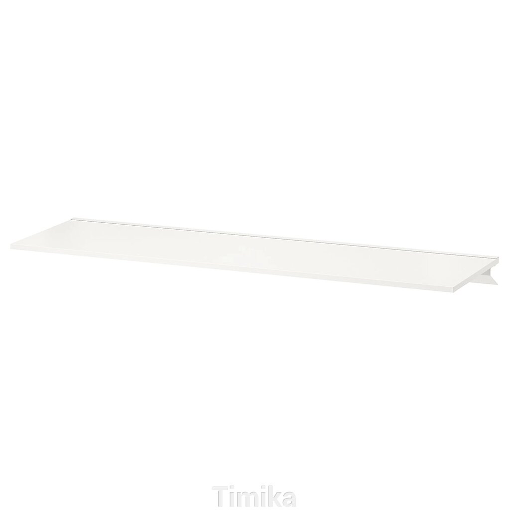 TROXHULT Настінна полиця, біла, 110x32 см від компанії Timika - фото 1